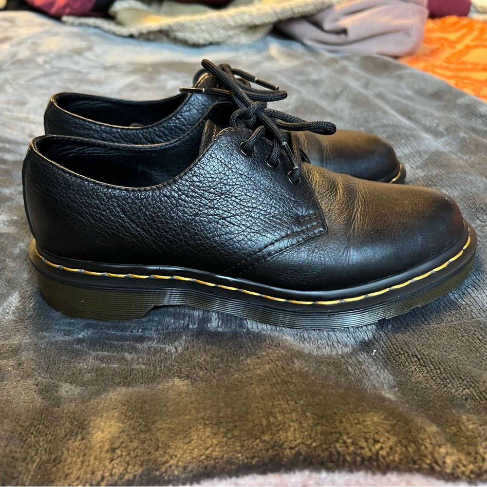 Dr. Martens Black Lace Up Boots - Picture 3 of 6